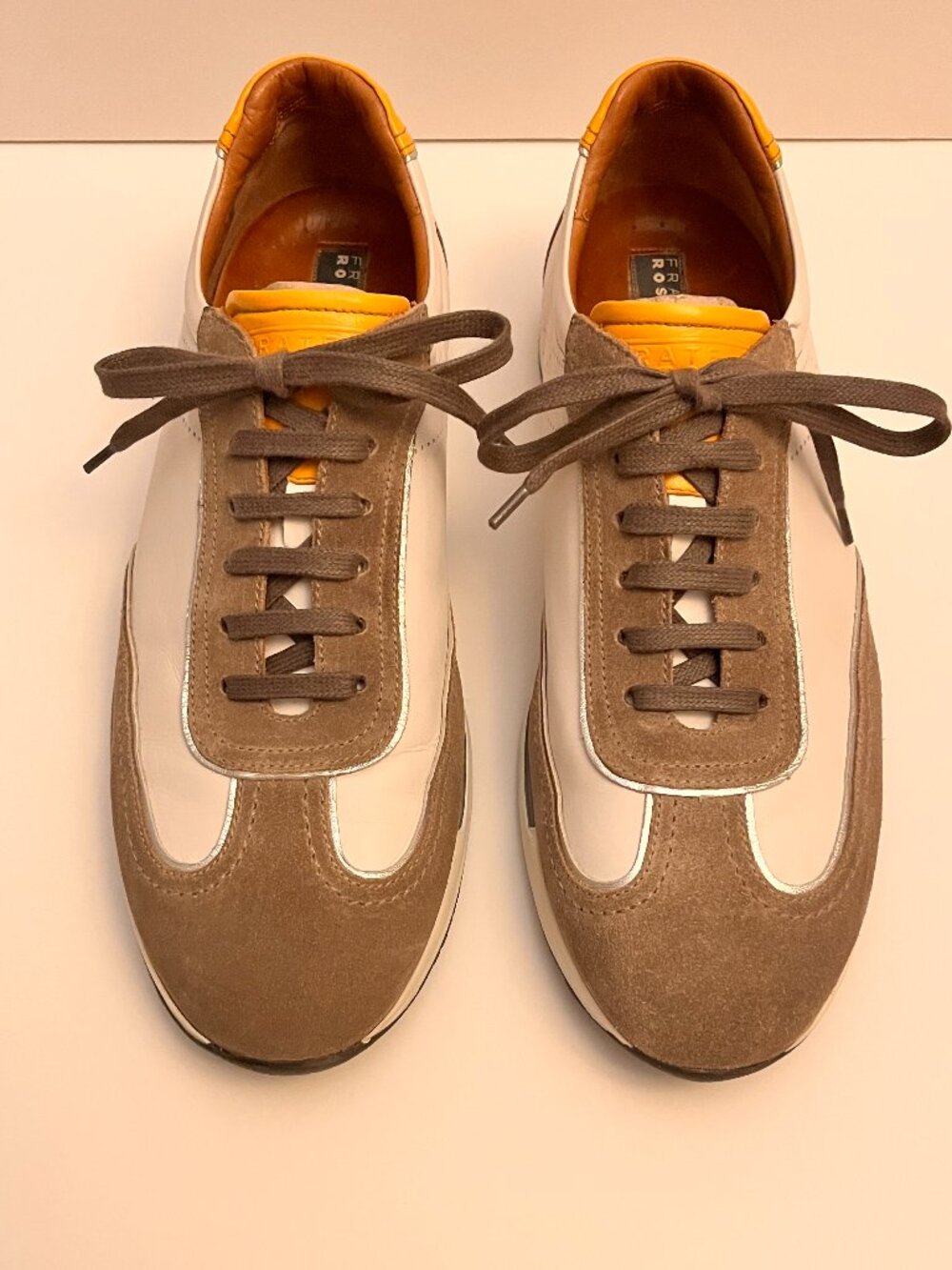 Leather Sneakers by Fratelli Rosetti